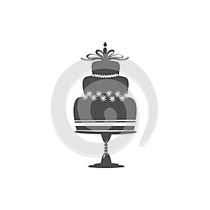 cake icon illustration