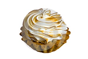 Cake Basket with topping from baked bise.