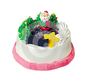 Cake, Christmas ice cream cake