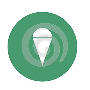 Cake cone Vector icon which can easily modify or edit