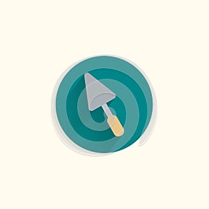 Cake knife vector flat icon