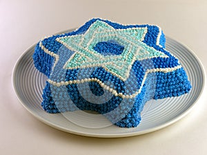 Cake with Magen David (Star of David)