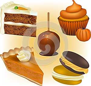 Cake and Pastry Vectors
