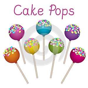 Cake Pops set photo