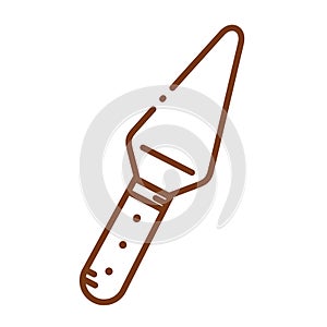 Cake server icon. Vector