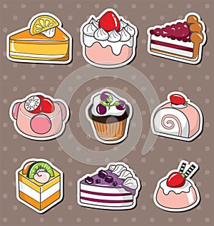 Cake stickers