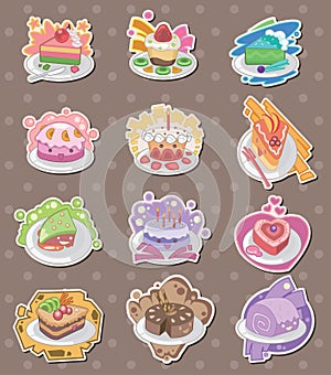 Cake stickers