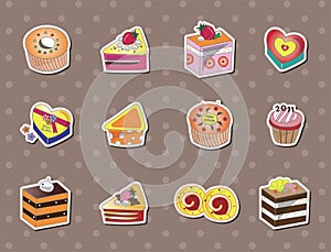 Cake stickers