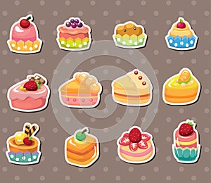 Cake stickers