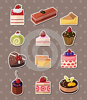 Cake stickers