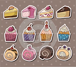 Cake stickers