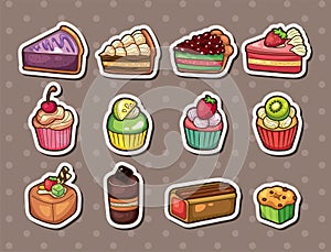 Cake stickers