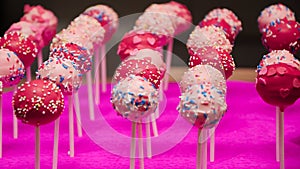 Cakepops as a treat for a party