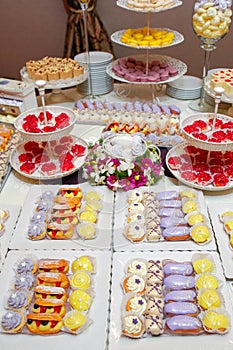 Cakes candy bar