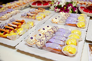 Cakes candy bar
