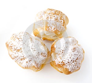 Cakes - cream puffs and eclairs