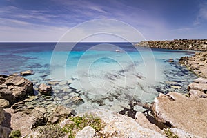 Cala Azzurra beach, Sicily