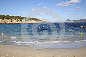 Cala Bassa Cove Beach; Ibiza