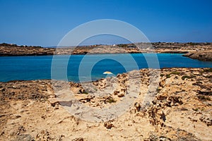 Cala Croce beach, Lampedusa