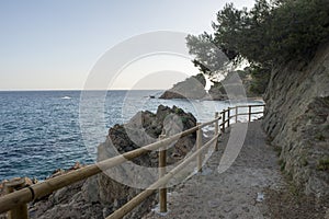 Cala de Sant Francesc in Blanes, Costa Brava