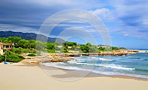 Cala de Sant Jordi in Ametlla de Mar, Spain photo