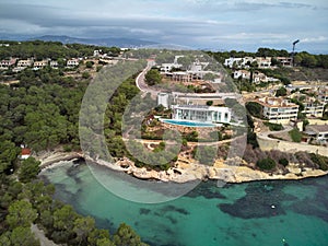 Cala del Mago hillside. Majorca Island, Spain