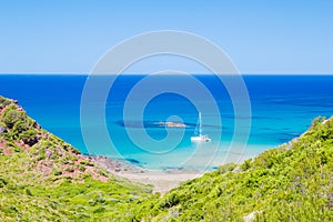 Cala del Pilar beach scenery