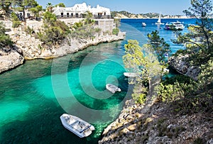 Cala Fornells View in Paguera, Majorca, Spain photo