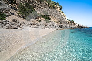 Cala Gabbiani beach, Sardinia, Italy photo
