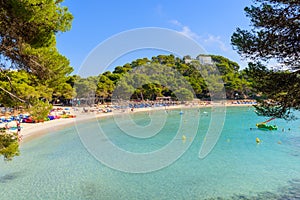 Cala Galdana beach, Menorca. Spain photo