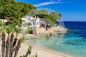 Cala Gat at Ratjada, Mallorca - beautiful beach and coast photo