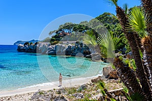 Cala Gat at Ratjada, Mallorca - beautiful beach and coast photo