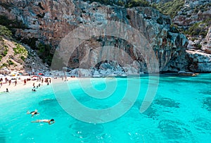 Cala Gonone, Cala Mariolu Sardinia, Italy.