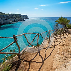 Cala Macarella Menorca turquoise Balearic Mediterranean photo
