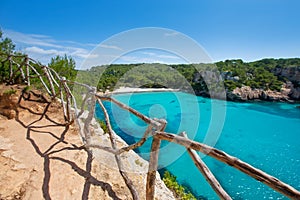 Cala Macarella Menorca turquoise Balearic Mediterranean photo