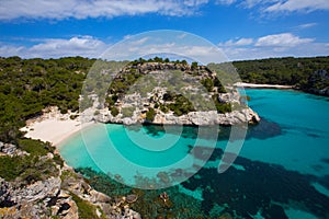 Cala Macarelleta in Menorca at Balearic Islands photo