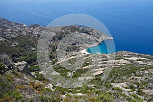 Cala Maestra beach at Isle of Montecristo in Portoferraio photo