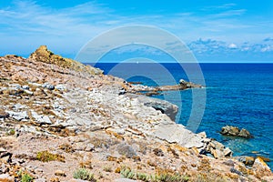 Cala Mica Creek in Minorca, Spain