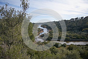 Cala Mondrago natural reserve park in majorca coast