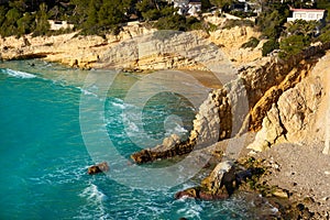 Cala Penya Tallada Salou beach Tarragona photo