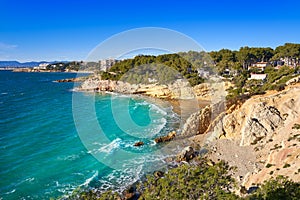 Cala Penya Tallada Salou beach Tarragona photo