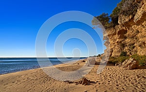 Cala Pescador beach playa in Miami Platja photo