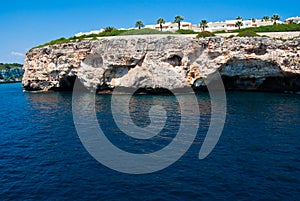 Cala Romantica grotto and hotels, Majorca