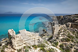 Cala Rossa beach, Sicily