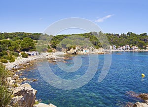 Cala S`Alguer Cove. Palamos, Girona, Catalonia, Spain.