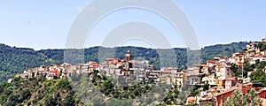 Calabrian Hillside Town Italy photo
