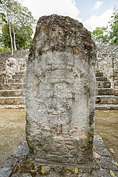 Calakmul archaeological site Mexico