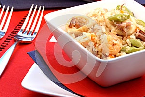 Calamary rice