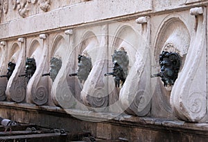 Calamo fountain in Ancona
