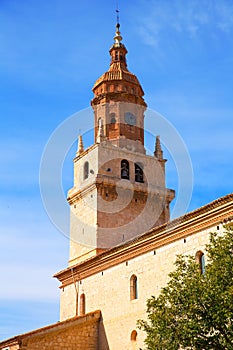 Calamocha Teruel church in Aragon Spain